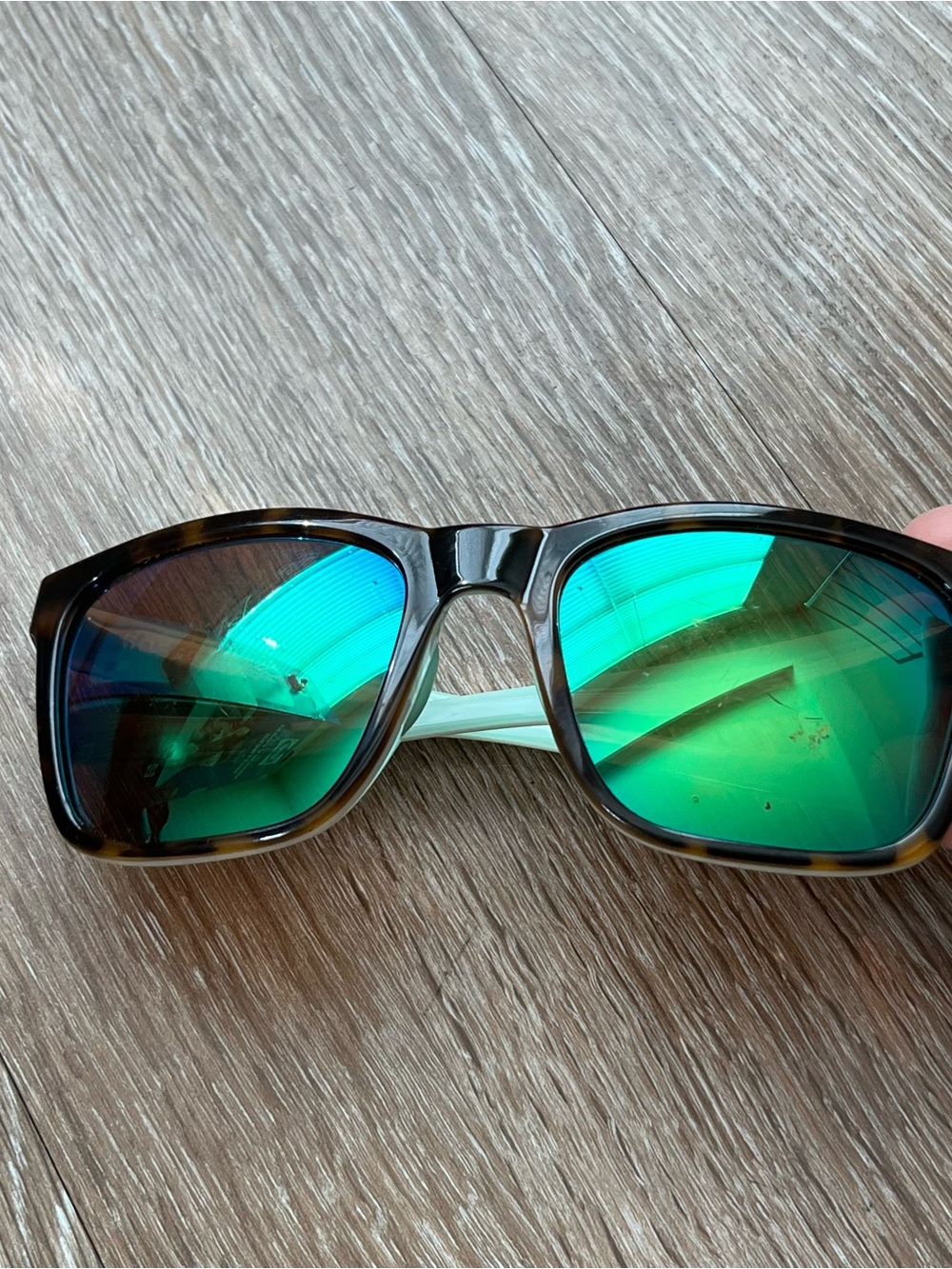 Costa Del Mar Panga Brown Tortoise Teal Sunglasses Frames Only